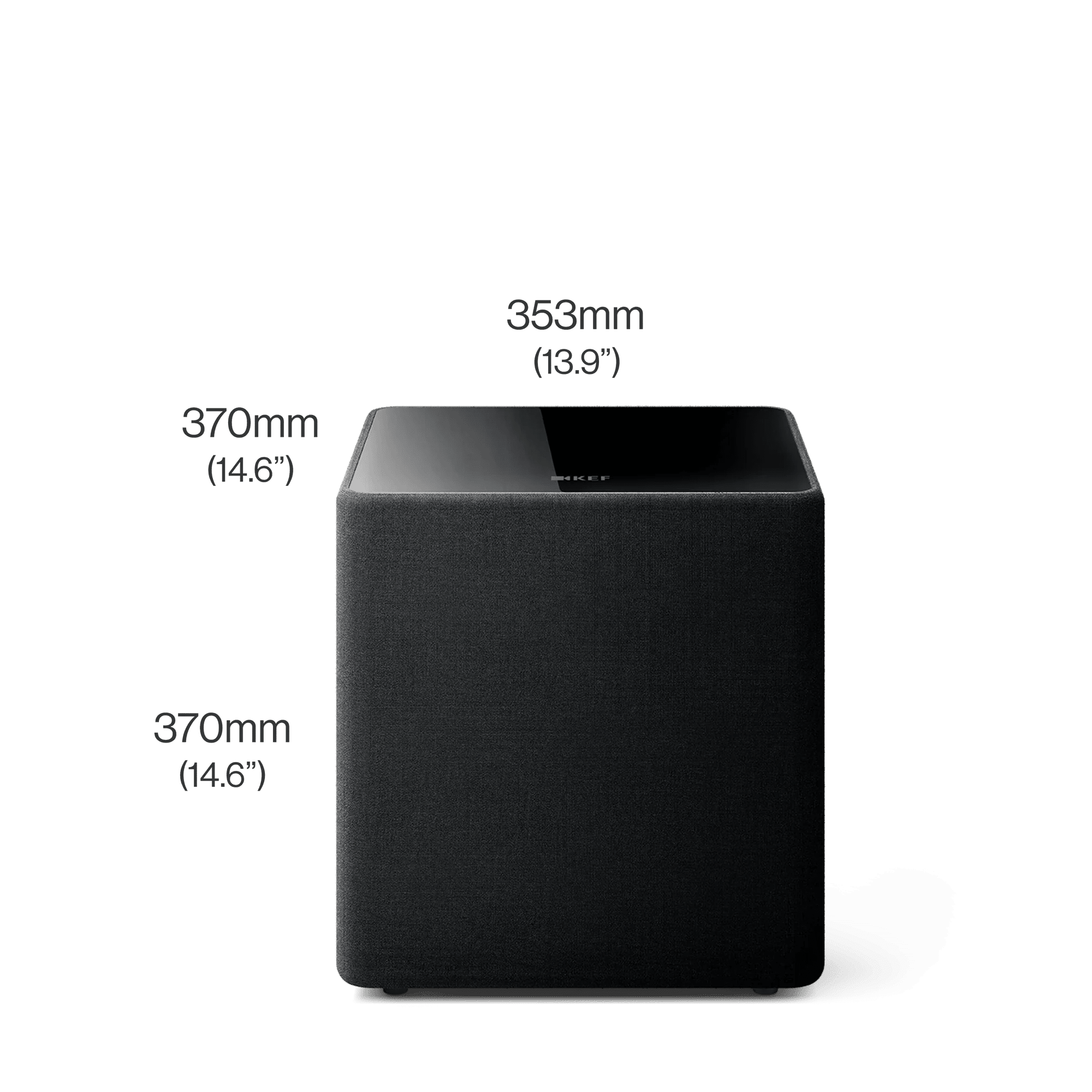KEF Kube 10 MIE aktiivisubwoofer - Audiokauppa.fi