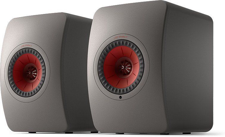KEF LS50 Wireless II aktiivikaiutinpari, Titanium Gray, asiakaspalautus, Oulu