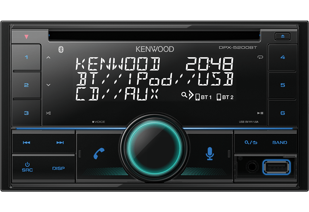 Kenwood DPX5200BT radio - cd - mp3 soitin - Audiokauppa.fi