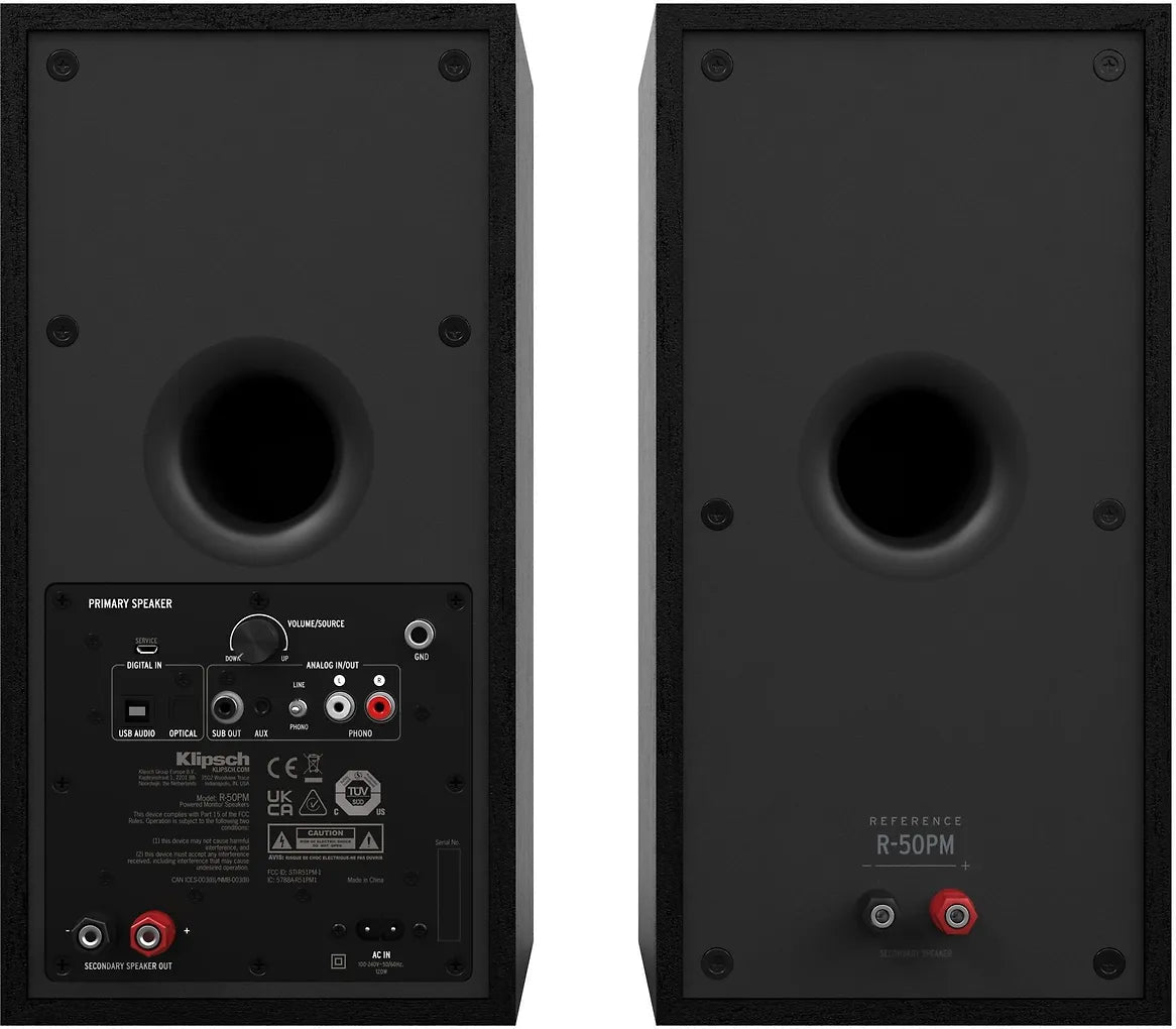 Klipsch R - 50PM aktiivikaiutinpari - Audiokauppa.fi