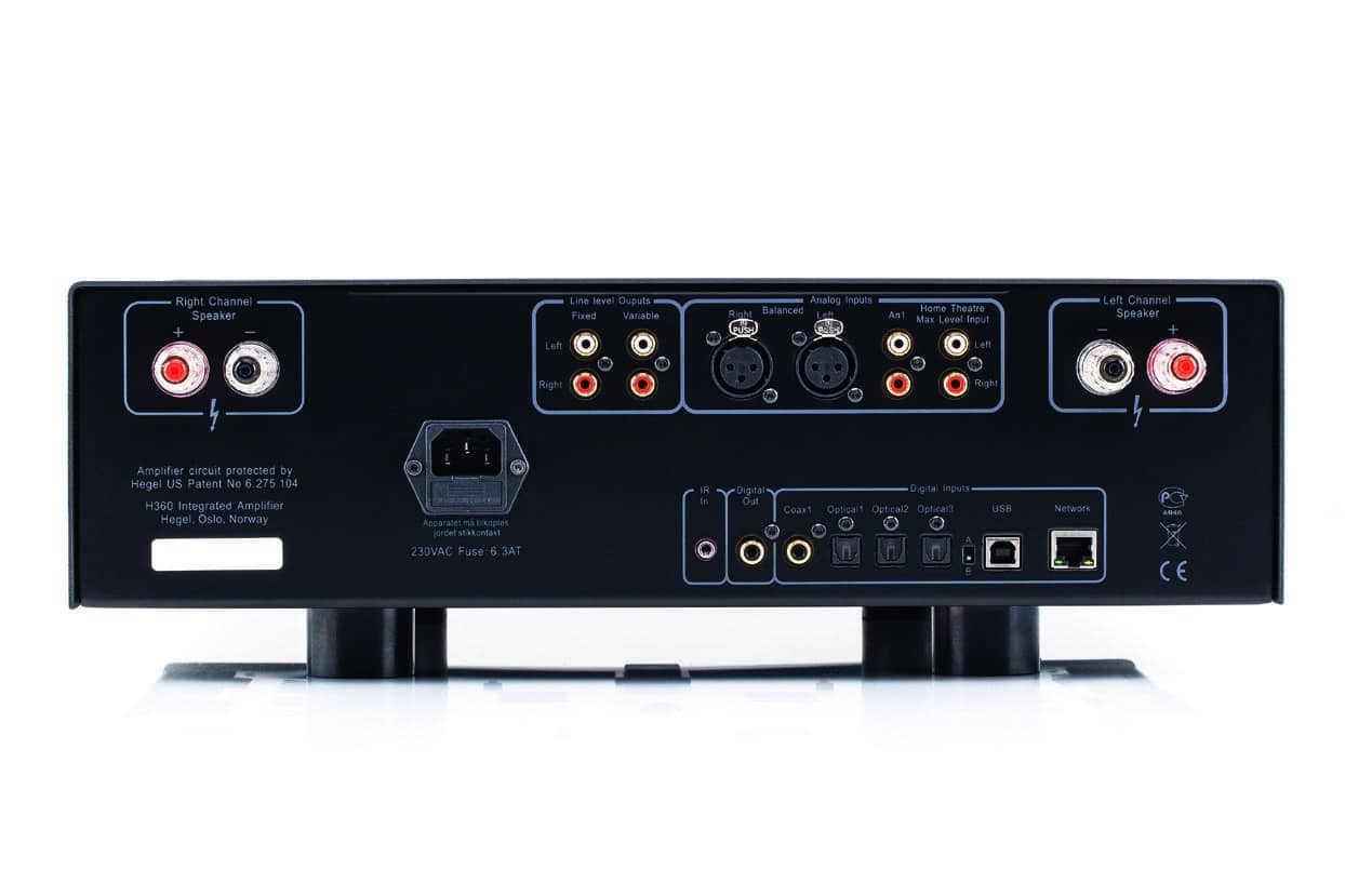 Hegel H360 integroitu vahvistin, vaihtolaite