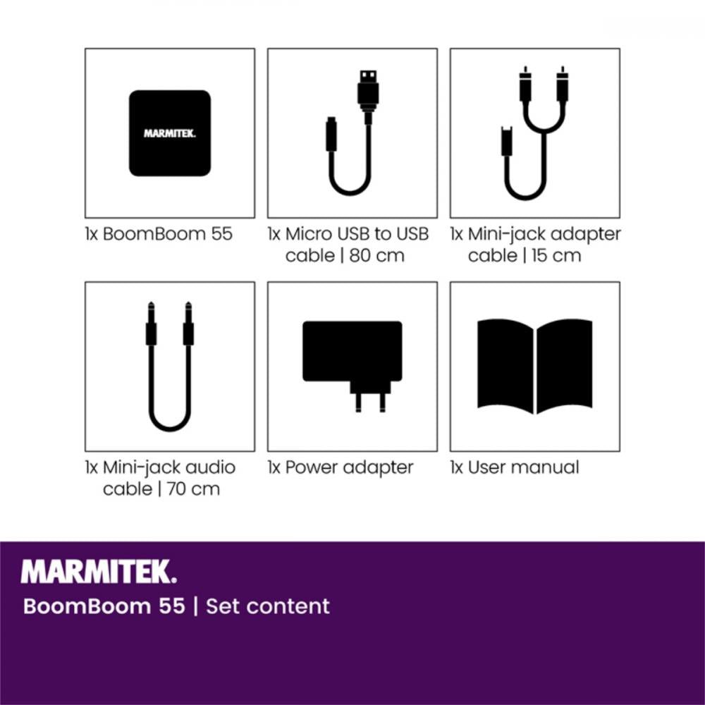 Marmitek BoomBoom 55 Bluetooth AptX lähetin kahdelle laitteelle - Audiokauppa.fi