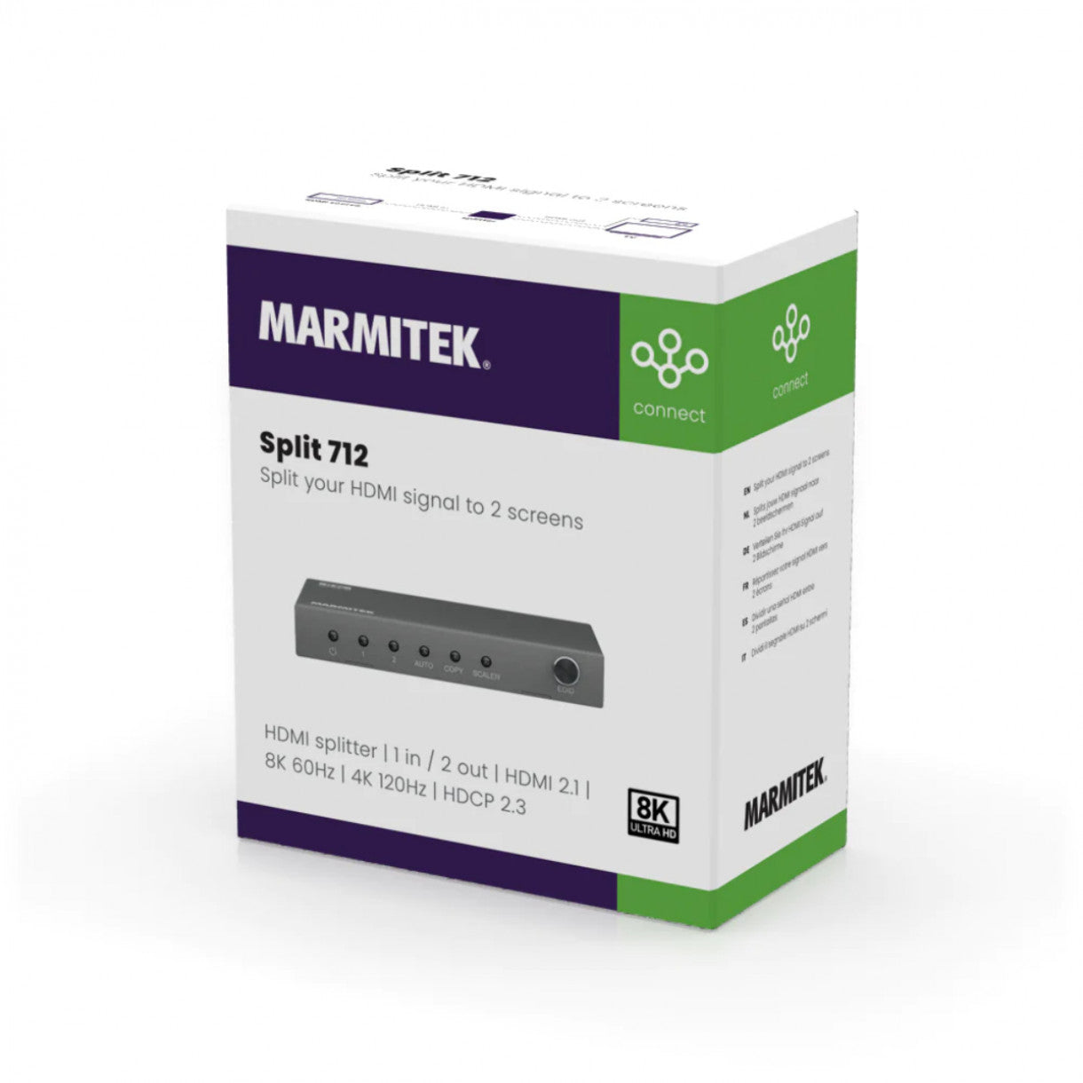 Marmitek Split 712 HDMI 2.1 splitter