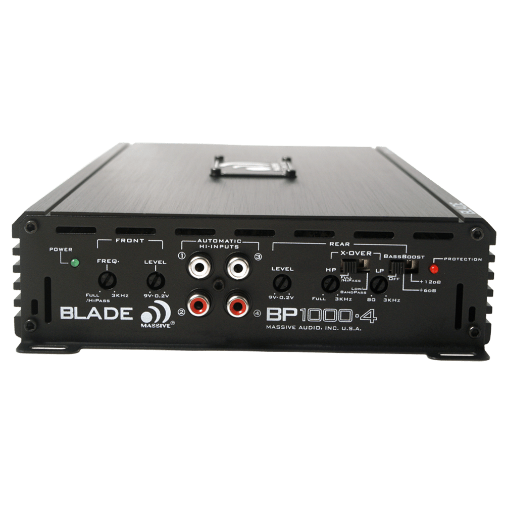 Massive Audio BP1000.4V2 vahvistin - Audiokauppa.fi
