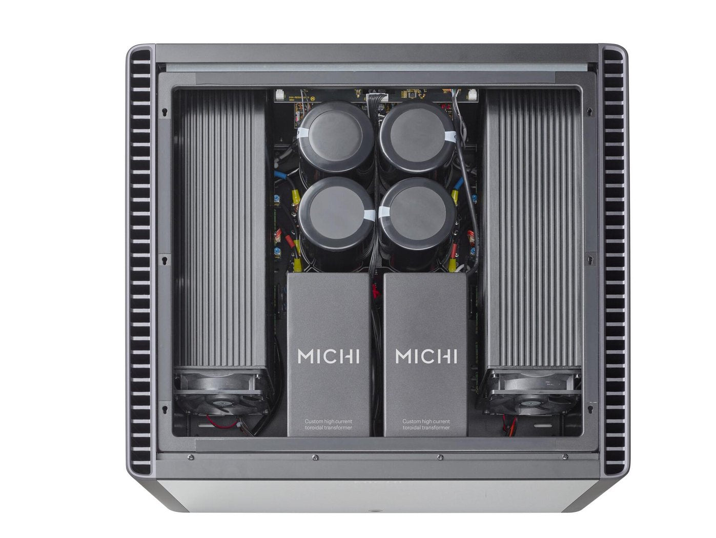 Michi M8 päätevahvistinpari, vaihtolaitteet
