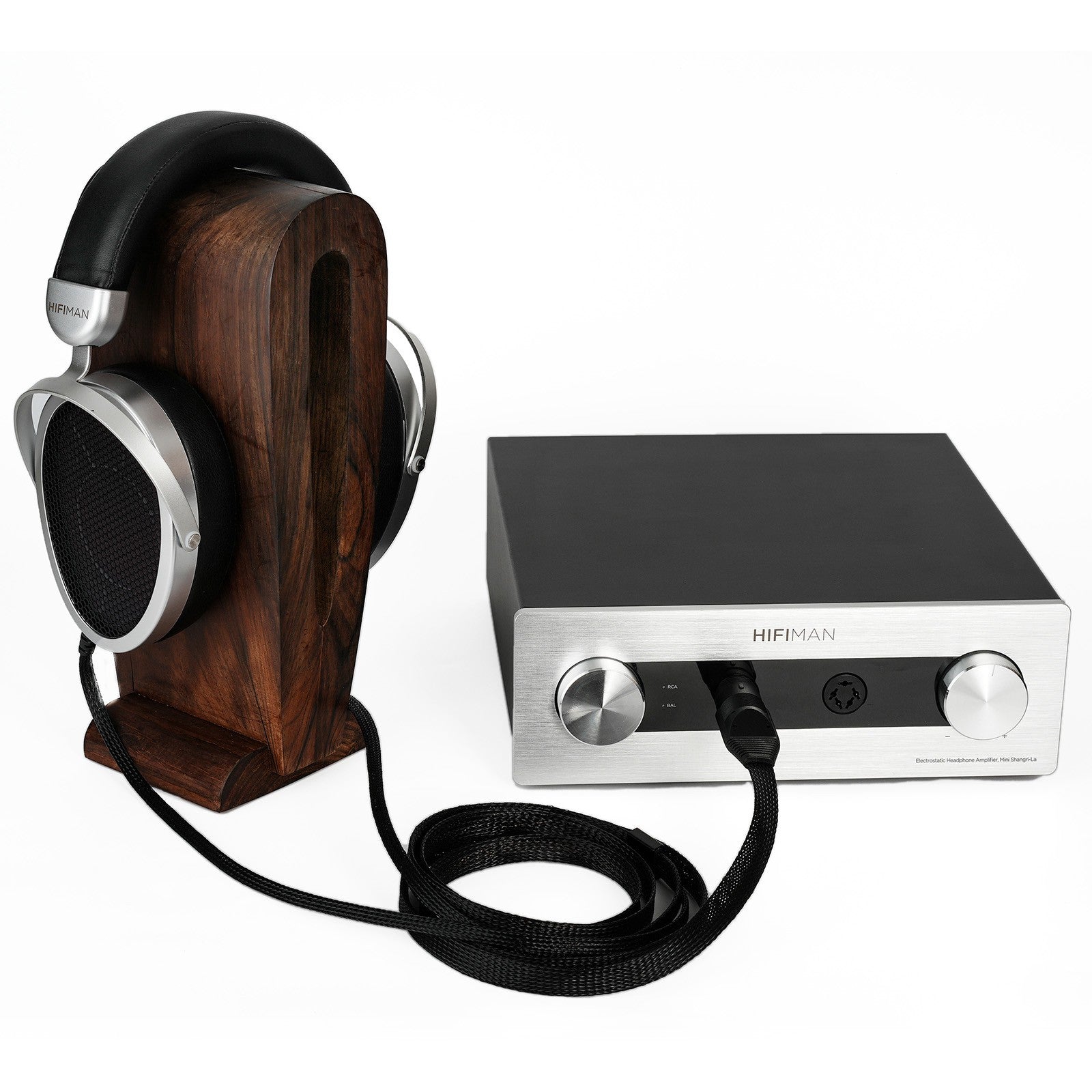HiFiMAN Mini Shangri-La headband headphones + amplifier headphone system