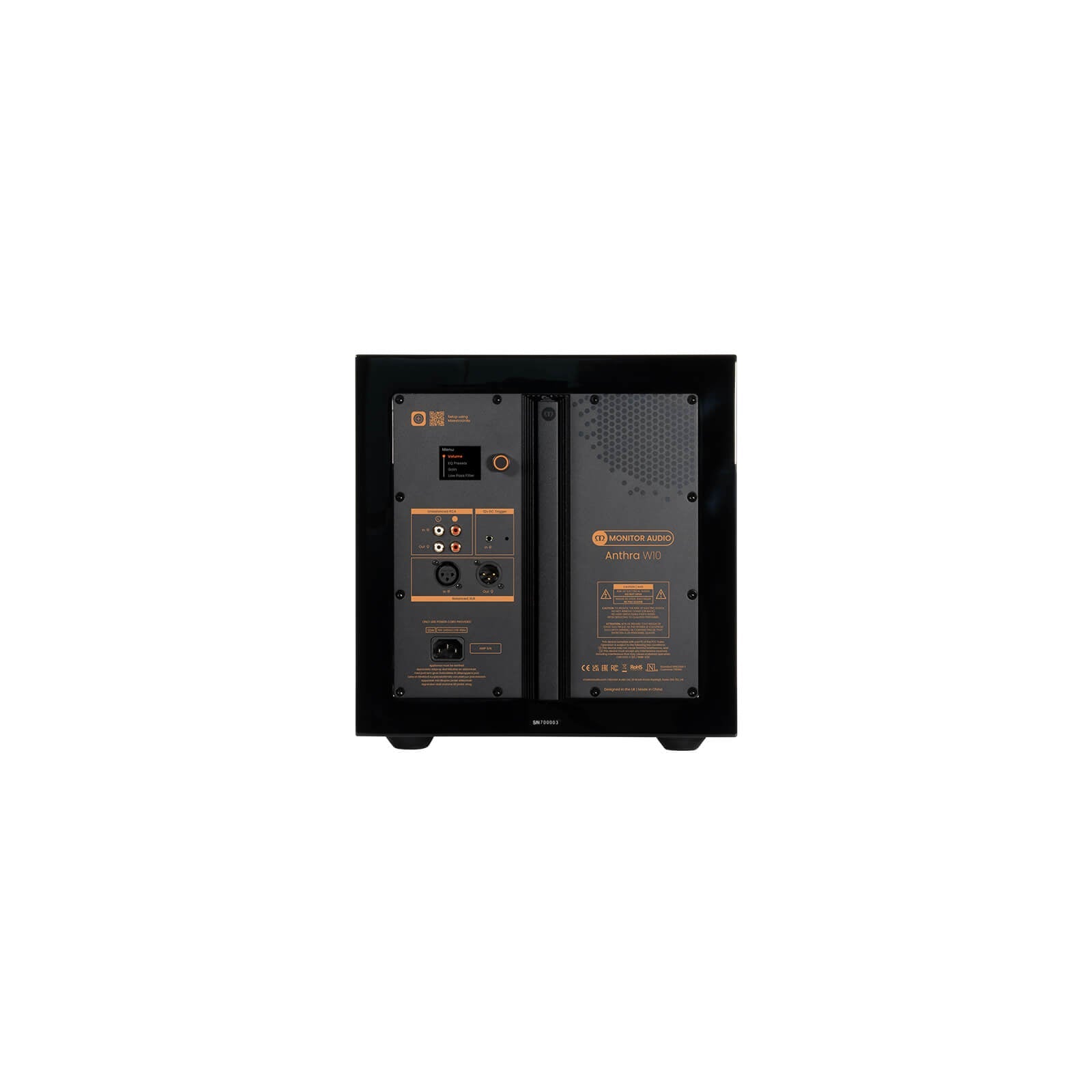 Monitor Audio Anthra W10 10" aktiivisubwoofer - Audiokauppa.fi