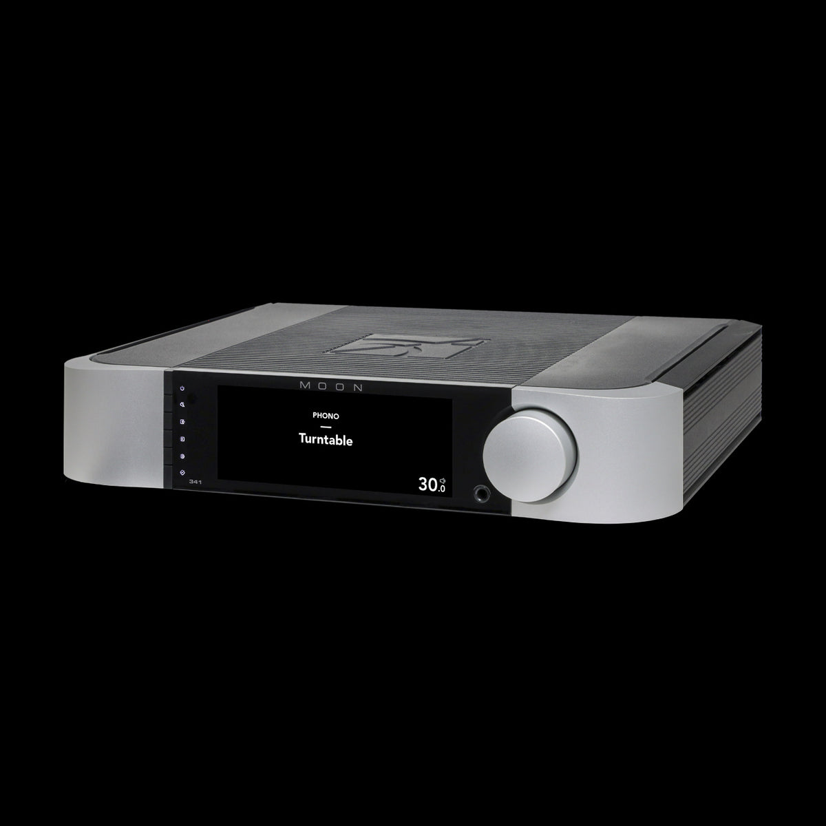 MOON 341 stereovahvistin edestä