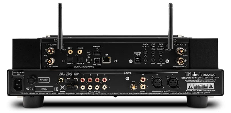 McIntosh MSA5500 integrated network amplifier