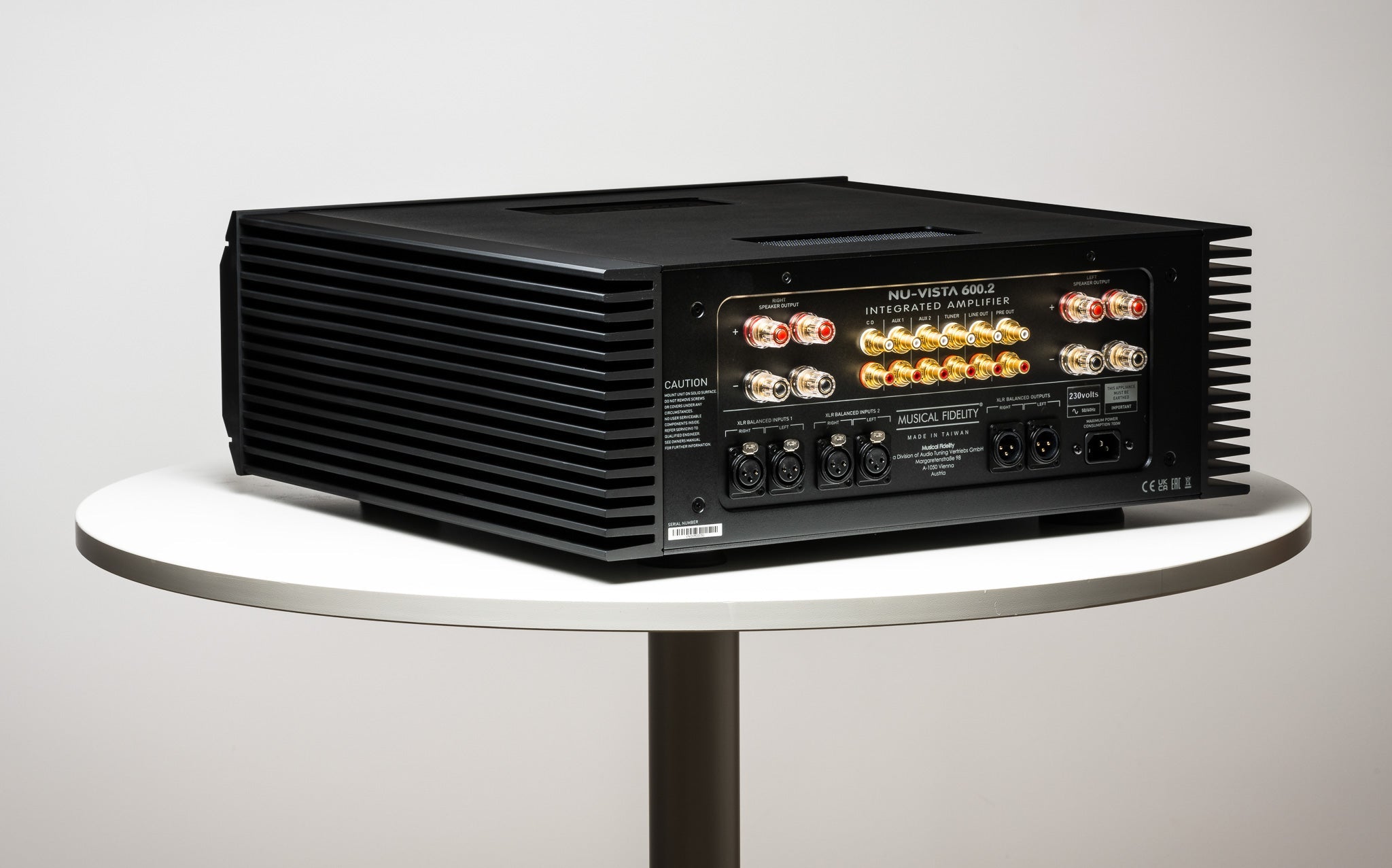 Musical Fidelity Nu - Vista 600.2 vahvistin - Audiokauppa.fi