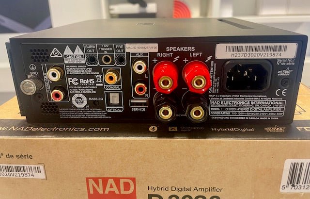 NAD D3020 v2 Hybrid Digital - vahvistin, vaihtolaite, sijainti Hyvinkää - Audiokauppa.fi