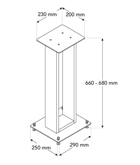 Norstone Alva Plus kaiutinjalustapari - Audiokauppa.fi