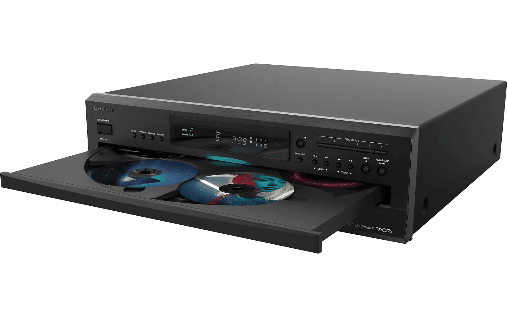Onkyo DX - C390 6 - levyinen CD - soitin - Audiokauppa.fi