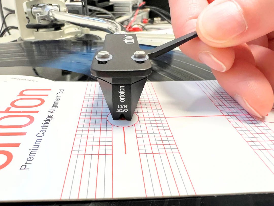 Ortofon Premium Alignment Tool äänirasian kohdistusapu - Audiokauppa.fi