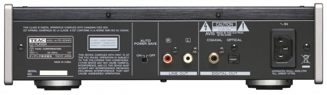 Teac PD-501HR, huippukuntoinen demolaite, sijainti Helsinki.