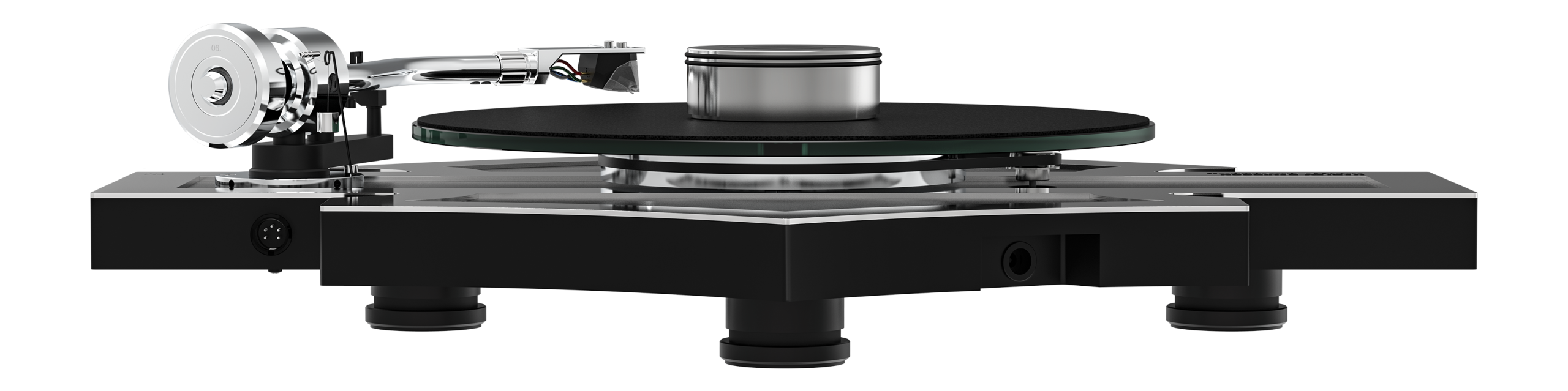 Pro-Ject Harley-Davidson levysoitin takaa