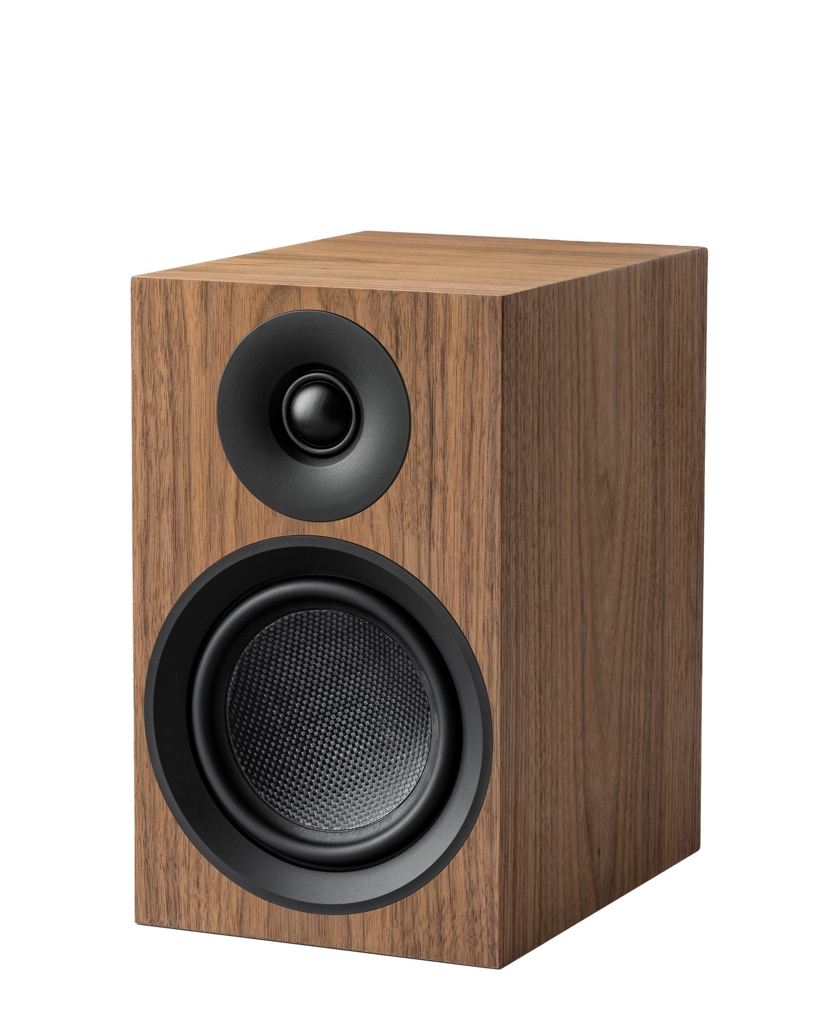 Pro - Ject Speaker Box 5 E Carbon kirjahyllykaiutinpari - Audiokauppa.fi
