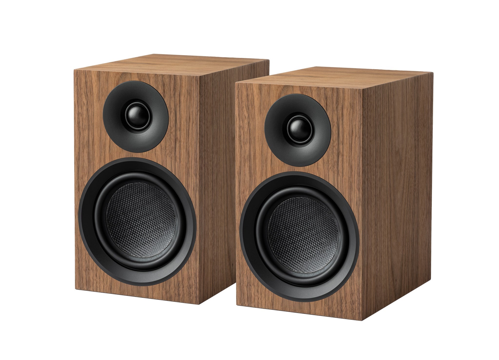 Pro - Ject Speaker Box 5 E Carbon kirjahyllykaiutinpari - Audiokauppa.fi