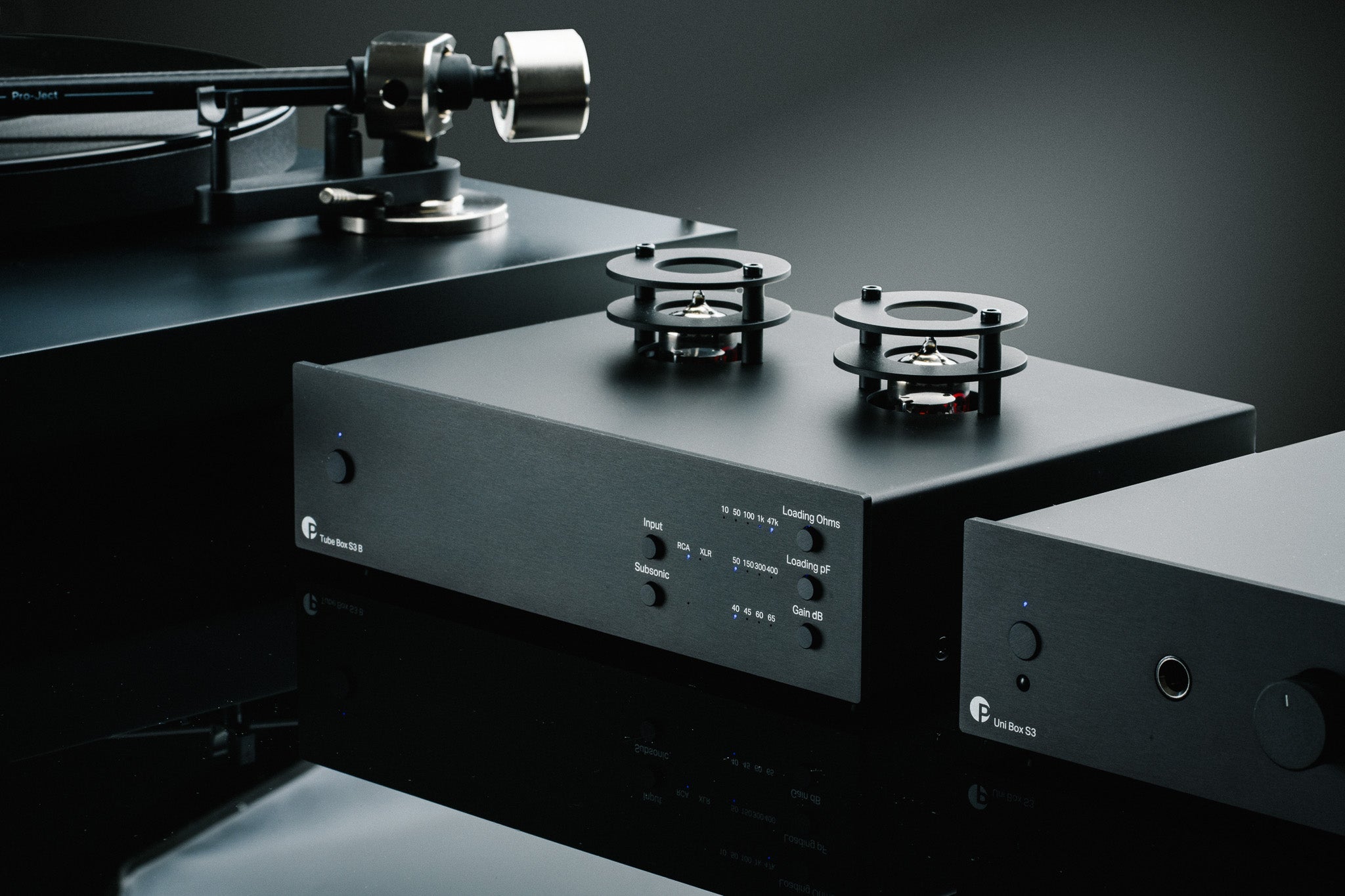Pro - Ject Tube Box S3 B balansoitu RIAA levysoitin esivahvistin - Audiokauppa.fi