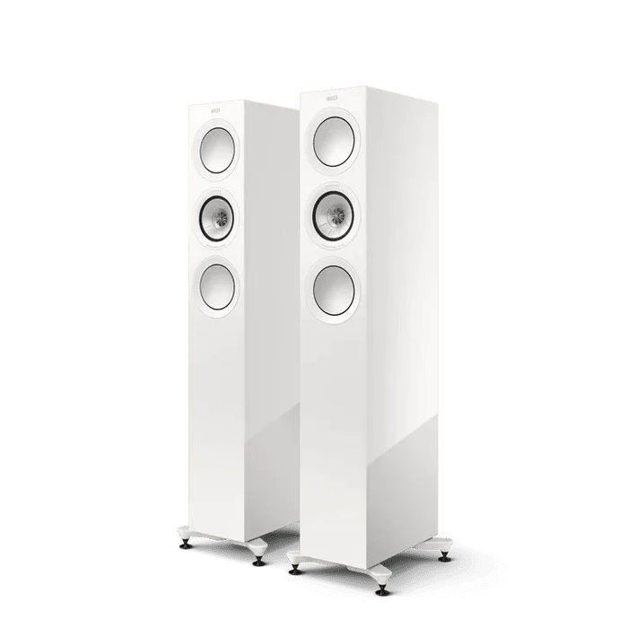 KEF R5 Meta -lattiakaiutinpari, Demo