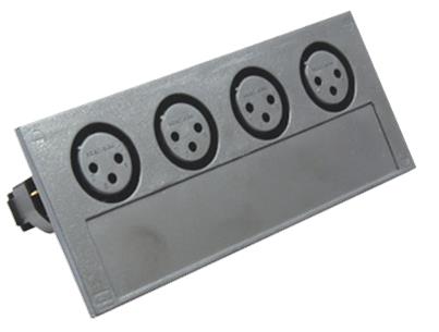 REAN XLR - naarasliitinmoduuli NSB - lavarasioihin - Audiokauppa.fi