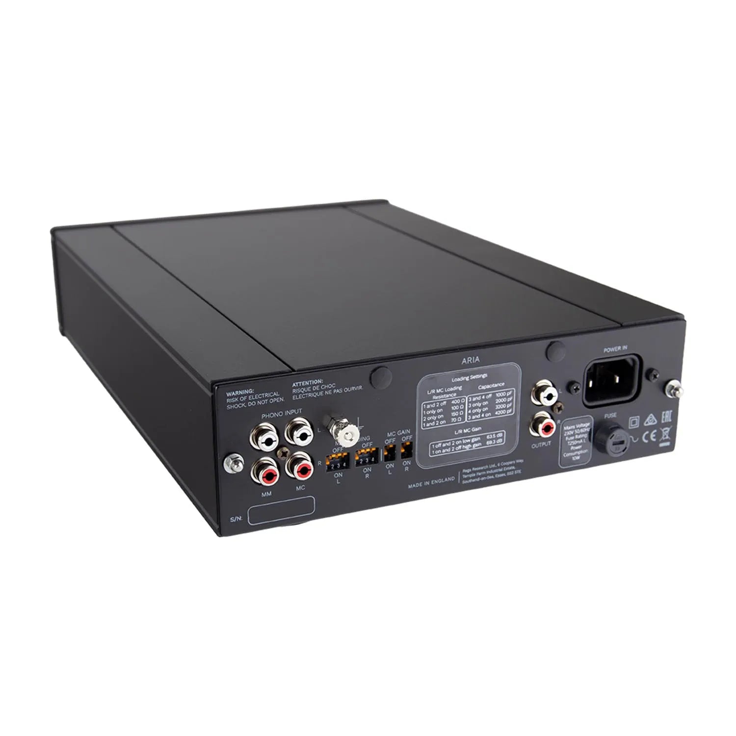 Rega Aria Mk3 levysoitinesivahvistin, vaihtolaite