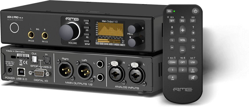 RME ADI - 2 Pro FS R Black Edition DAC - Audiokauppa.fi