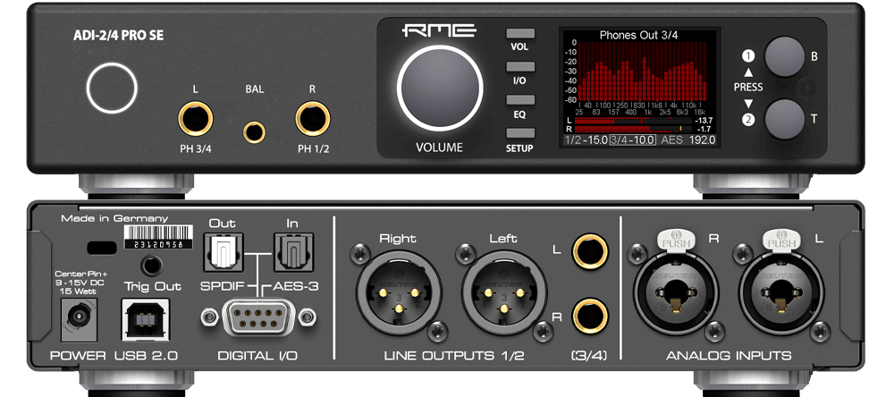 RME ADI - 2/4 Pro SE DAC - Audiokauppa.fi