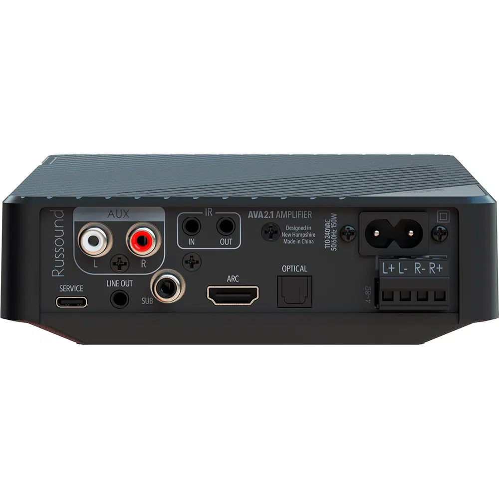 Russound AVA2.1 – 2.1 Mini stereovahvistin HDMI ja Bluetooth