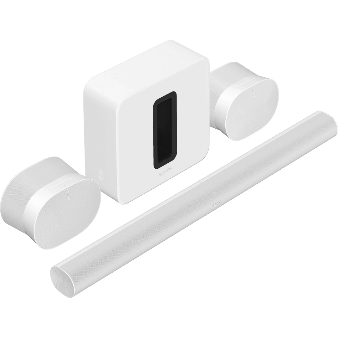 Sonos Arc + Sub (Gen 3) + 2 x Era 300 kotiteatterijärjestelmä - Audiokauppa.fi