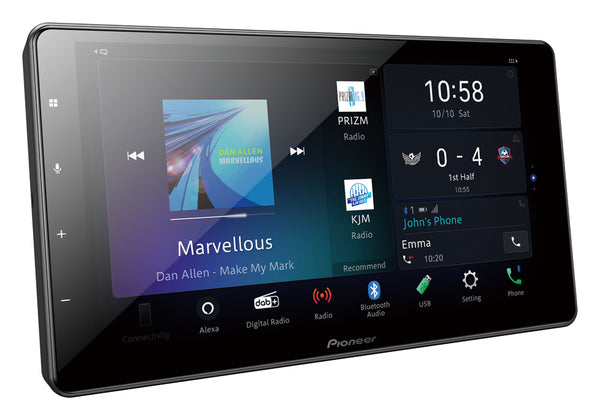 Pioneer 2DIN CarPlay,Android Auto SPH-EVO93DAB