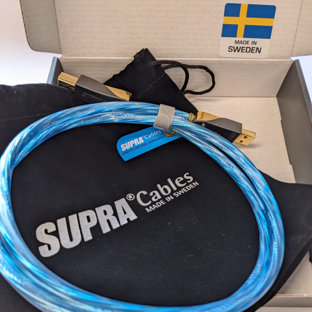 Supra EXCALIBUR USB2.0 A - B kaapeli - Audiokauppa.fi