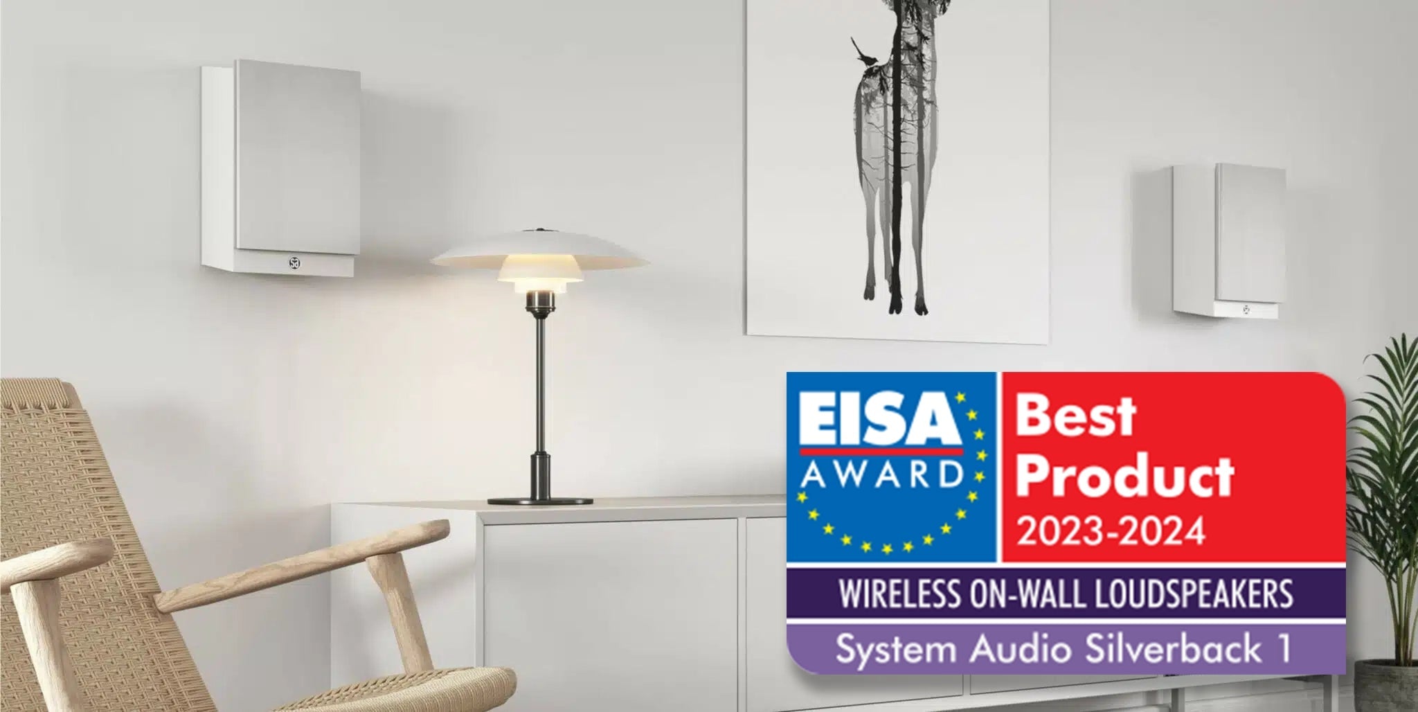 System Audio Silverback 1 aktiivinen seinäkaiutinpari - Audiokauppa.fi