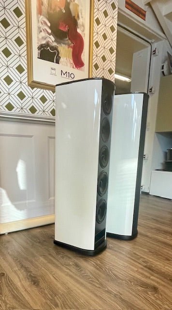 T+A Criterion TCD 310S lattiakaiuttimet, vaihtopari, pianovalkoinen, sijainti Hyvinkää - Audiokauppa.fi