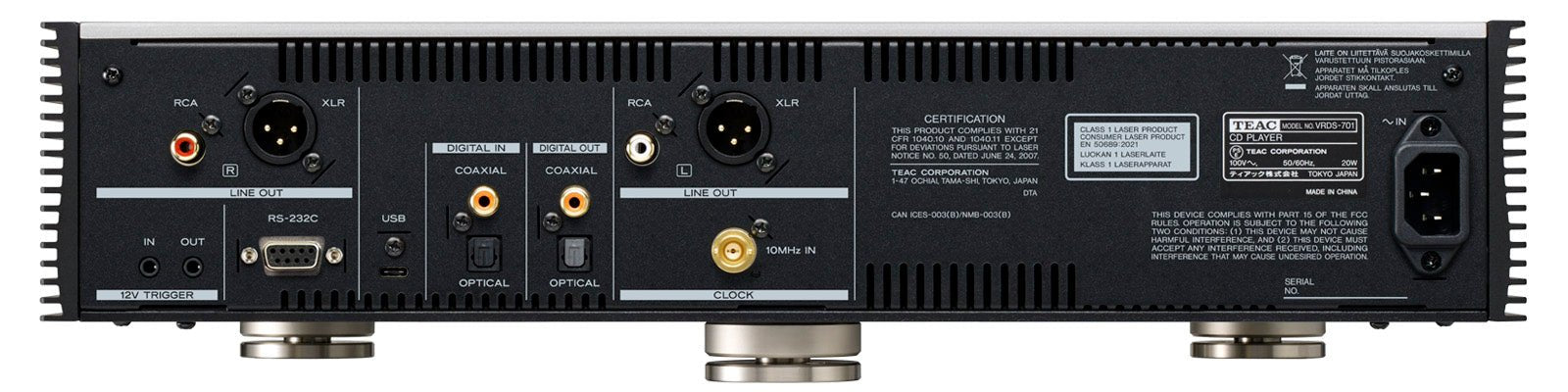 Teac VRDS - 701 CD - soitin - Audiokauppa.fi