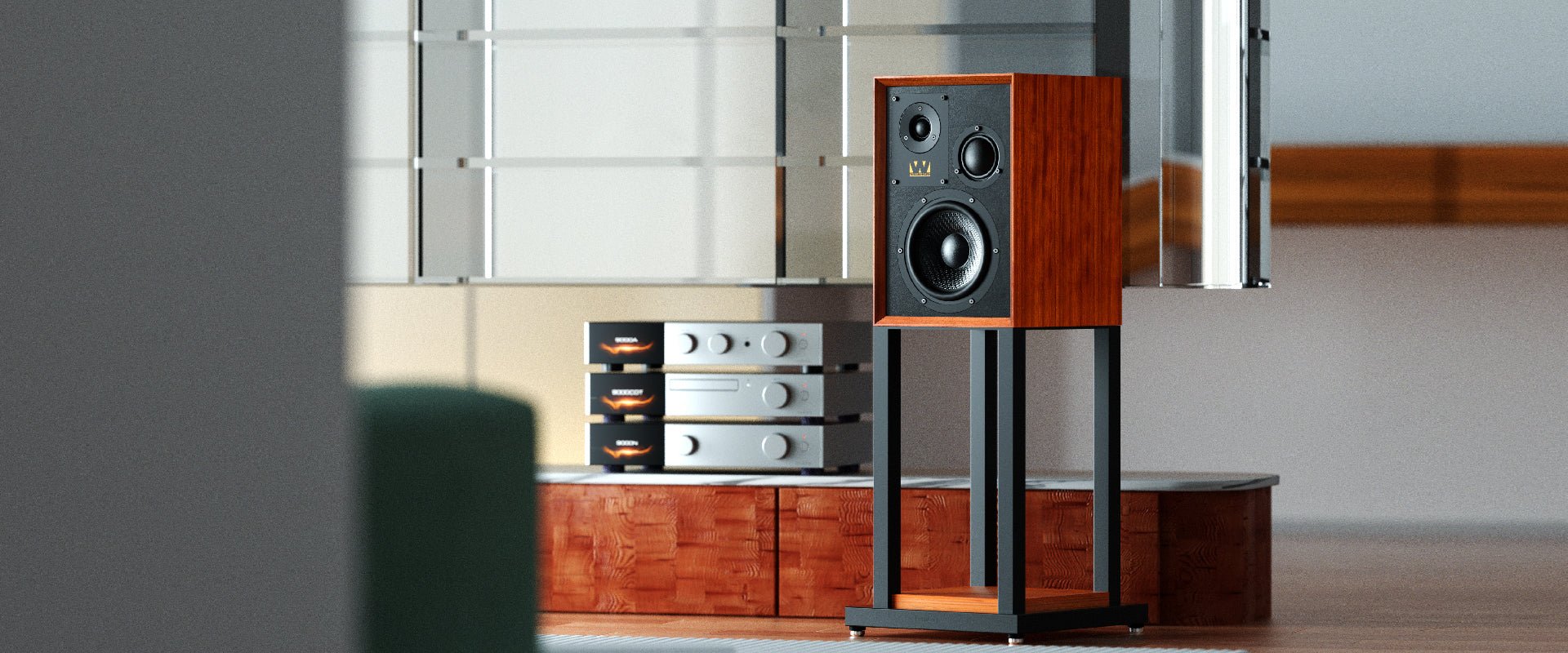 Wharfedale SUPER DENTON jalustakaiutinpari - Audiokauppa.fi