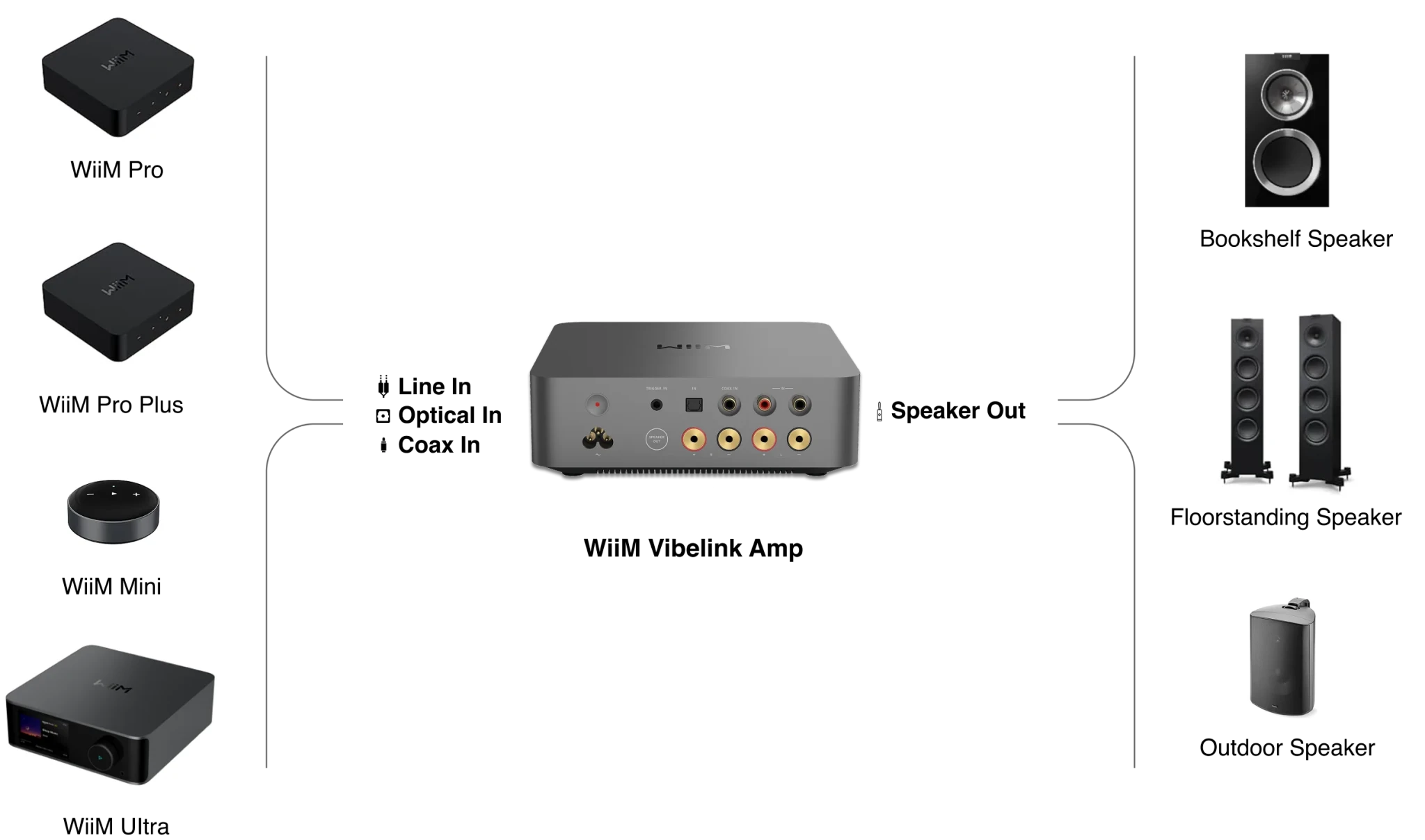 Wiim Vibelink Amp vahvistin - Audiokauppa.fi