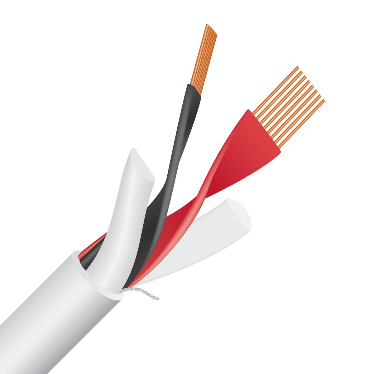 WireWorld Stream 10 kaiutinkaapeli setti banaaniliittimillä, 2.5 m pari - Audiokauppa.fi