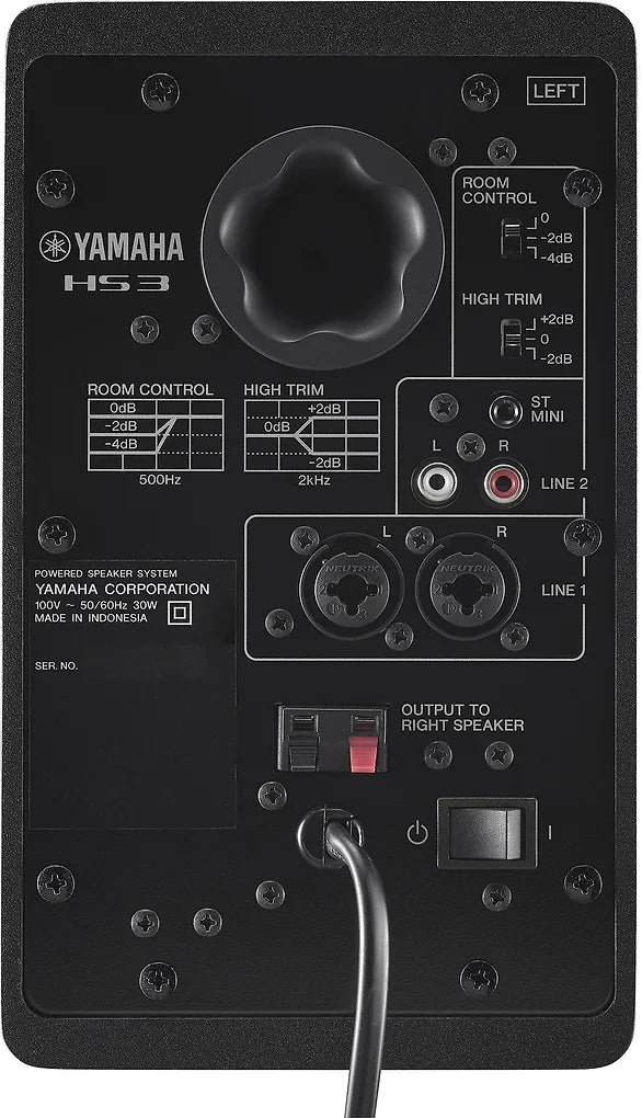 Yamaha HS3 aktiivikaiutinpari - Audiokauppa.fi