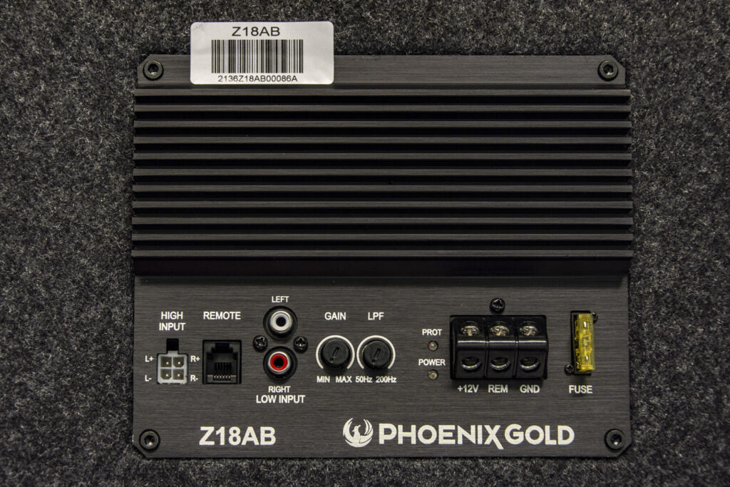 Phoenix Gold Z18AB 8" subbari