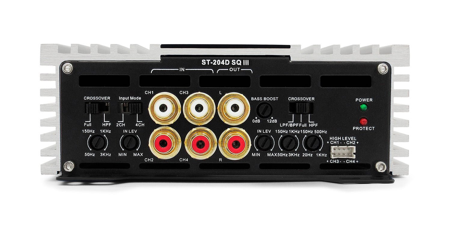 Zapco ST - 204D SQ III 4 - Ch. Class D SQ Amplifier - Audiokauppa.fi