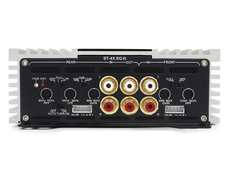 Zapco ST - 4X SQ III 4 - Ch. Class AB SQ Amplifier, 4Ω: 4 x 70 watts - Audiokauppa.fi