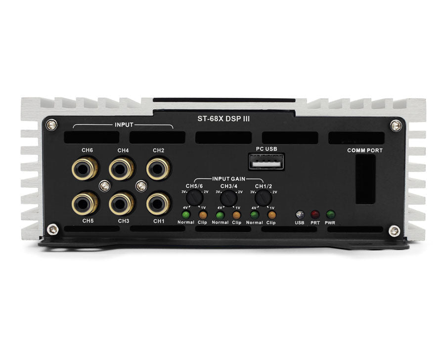 Zapco ST - 68X DSP III 8 - Ch. DSP/4 - Ch. Plug & Play Amplifier, opt. HD - BT - Audiokauppa.fi
