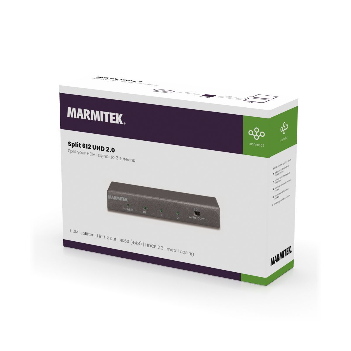 Marmitek Split 612 UHD 2.0 HDMI-jakaja