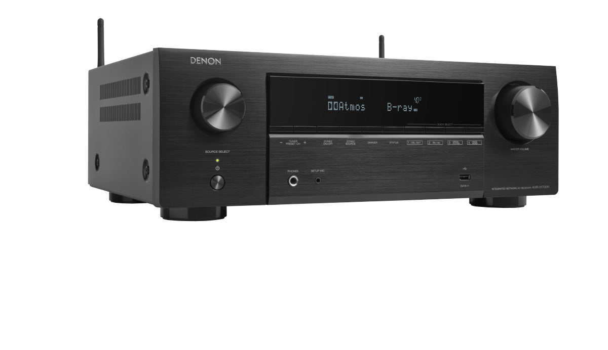 Denon AVR-X1700H HEOS 8K AV-viritinvahvistin