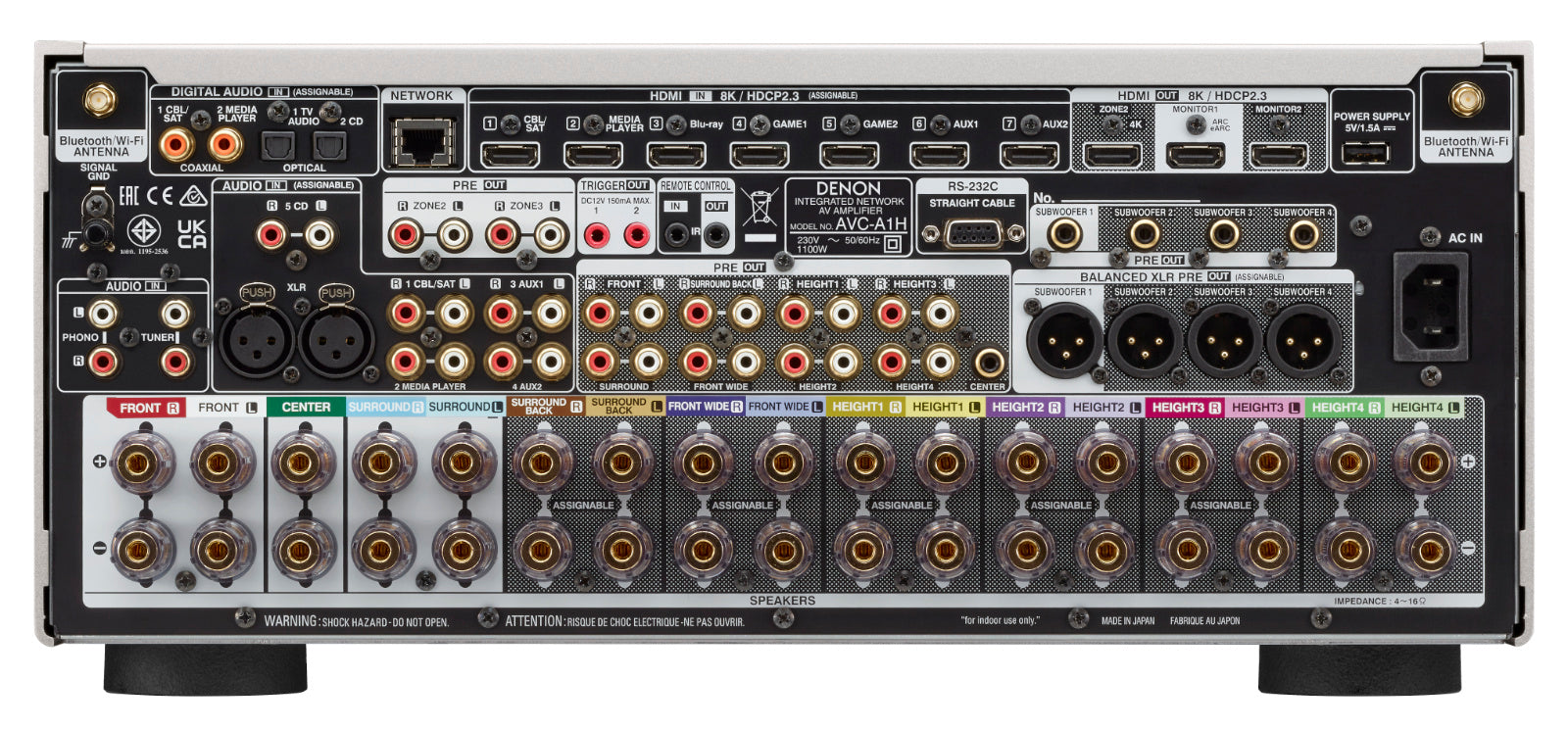 Denon AVC-A1H 15.4 channel AV amplifier