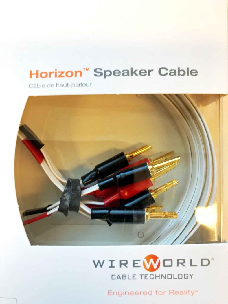 WireWorld Horizon speaker cable pair