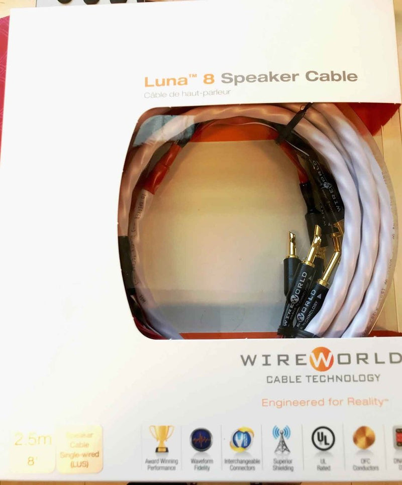 WireWorld Luna 8 kaiutinkaapelipari