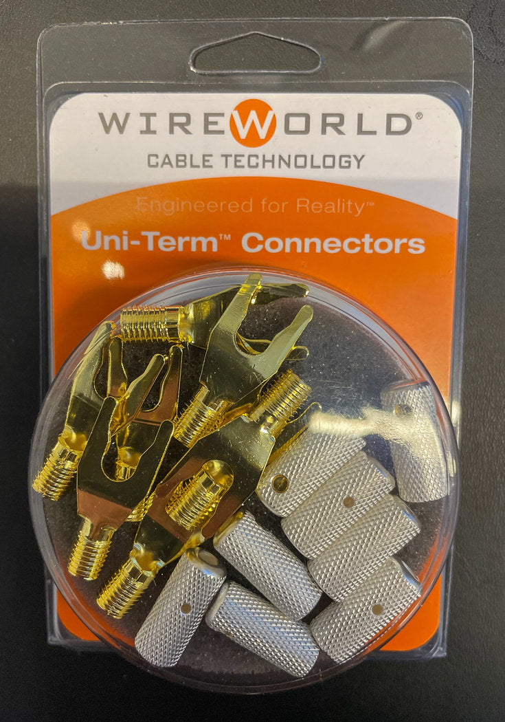 WireWorld Uni-Term fork connector set of 8