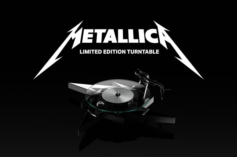 Pro-Ject Metallica Limited Edition levysoitin